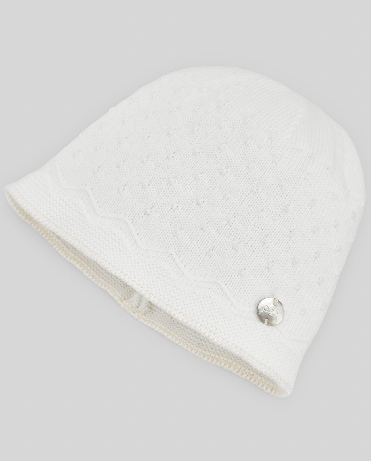 PAZ RODRIGUEZ Cappellino Cotone Panna-Beige Primavera-Estate