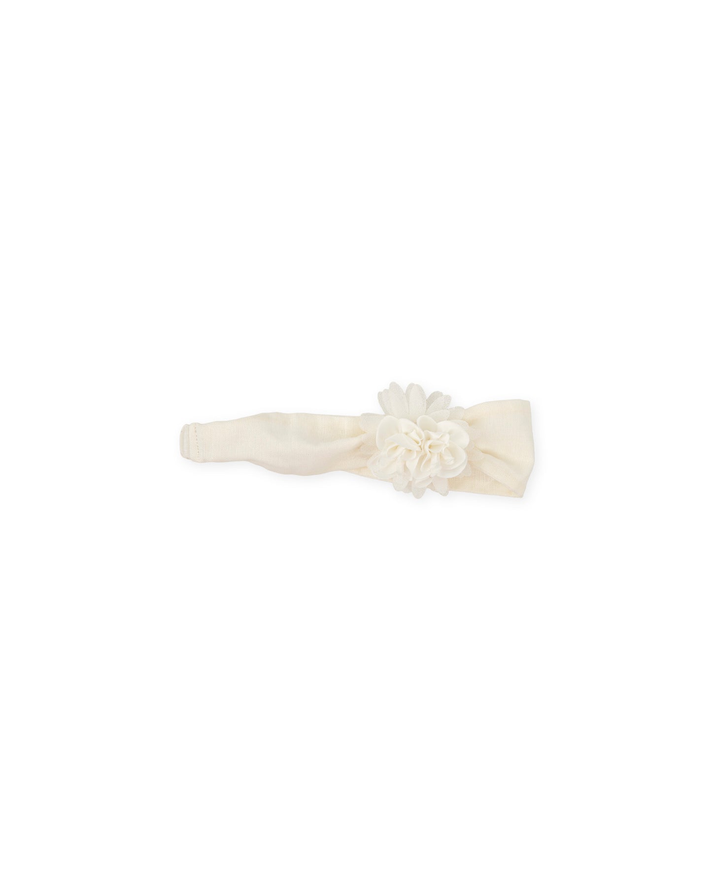 TUTTO PICCOLO Fascia Cerimonia Baby Misto Lino Panna Primavera-Estate