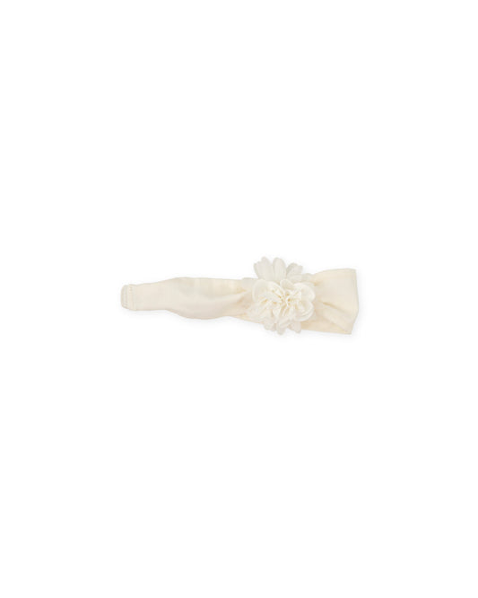 TUTTO PICCOLO Fascia Cerimonia Baby Misto Lino Panna Primavera-Estate