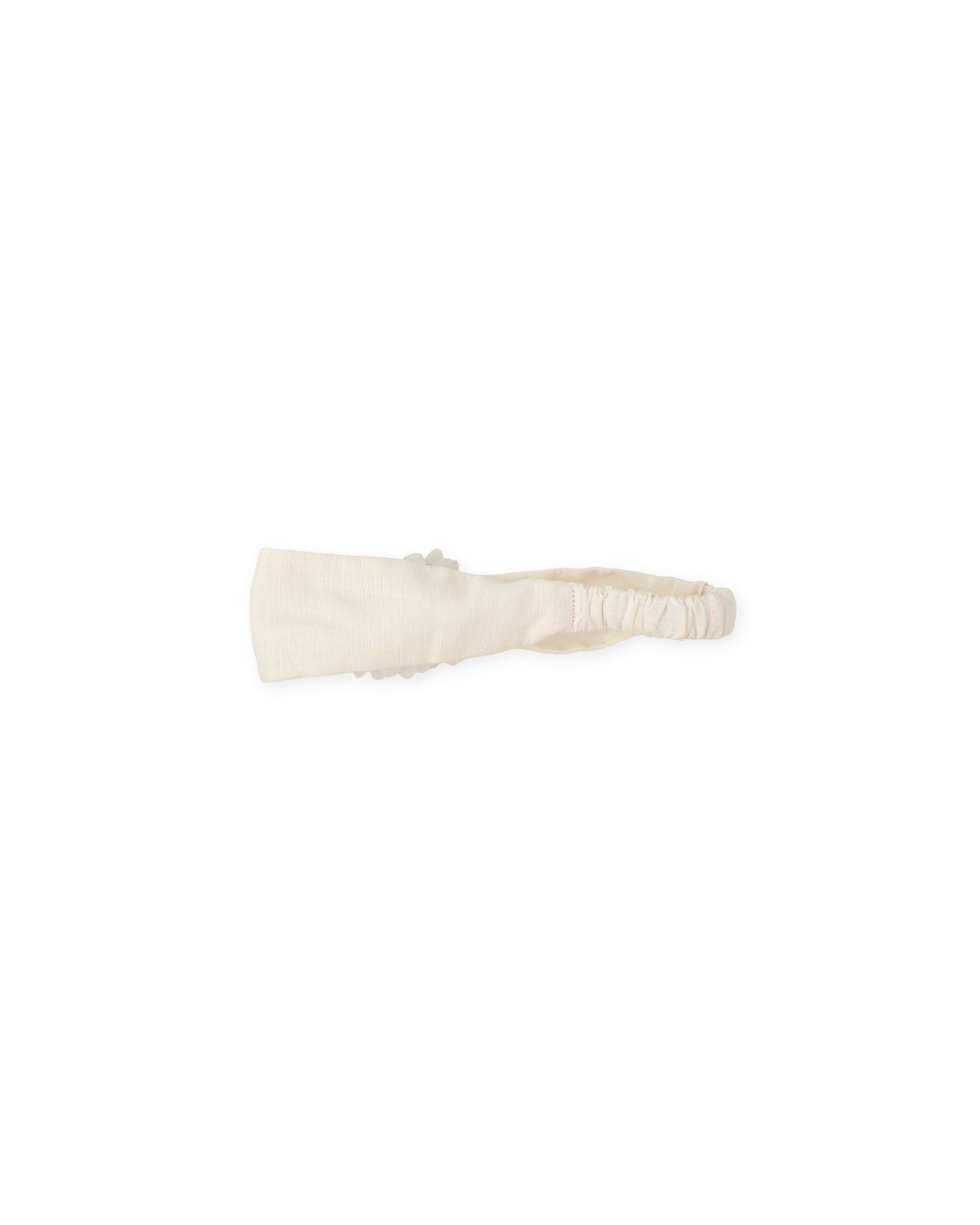 TUTTO PICCOLO Fascia Cerimonia Baby Misto Lino Panna Primavera-Estate