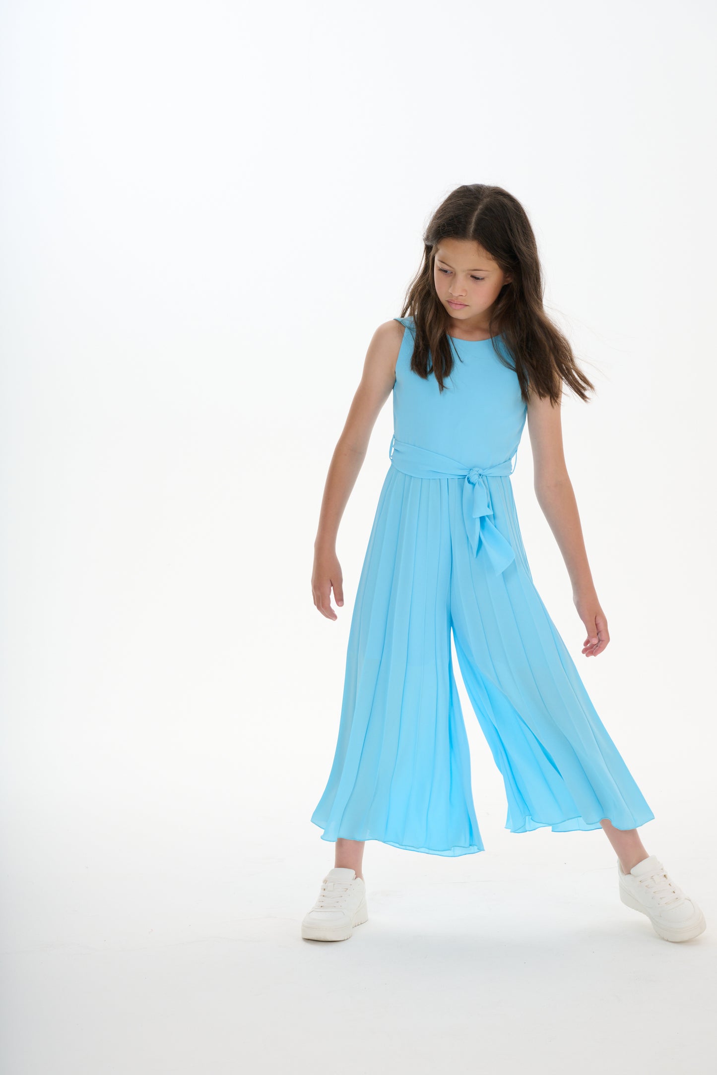 ELSY Tuta Georgette Turchese – Scaglione Kids