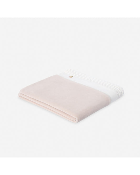 PAZ RODRIGUEZ Coperta Ciniglia Rosa-Panna Autunno-Inverno
