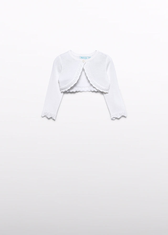 ABEL & LULA Bolero Baby Tricot Panna Primavera-Estate