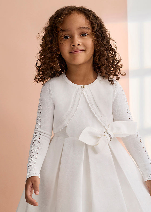 ABEL & LULA Bolero Girl Tricot Panna Primavera-Estate