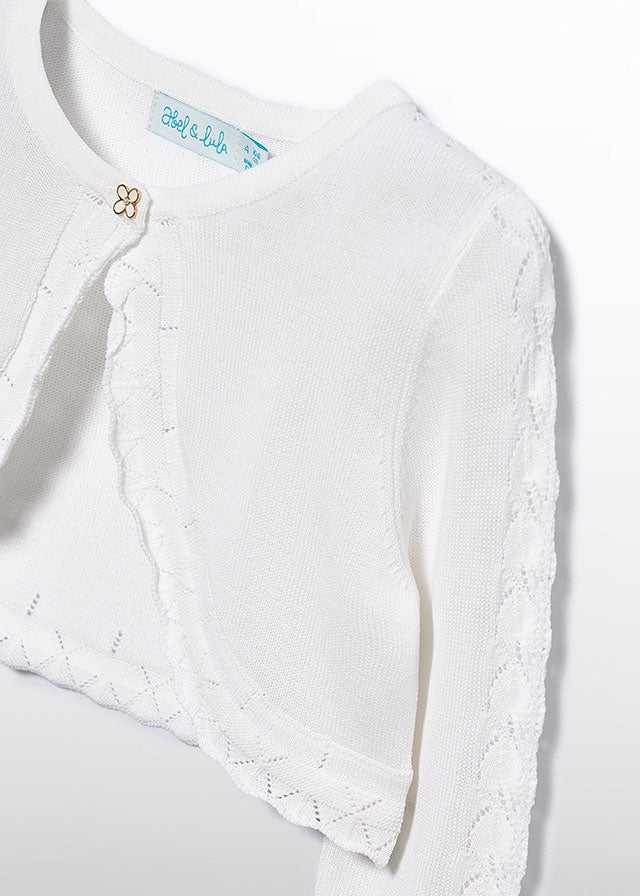 ABEL & LULA Bolero Girl Tricot Panna Primavera-Estate