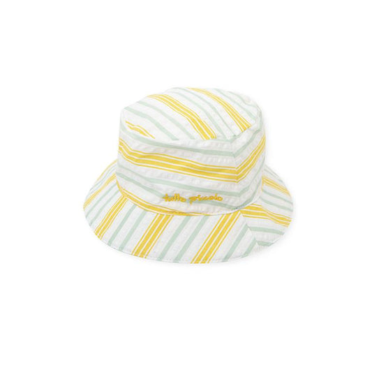 ALL SMALL Yellow-Green Cotton Hat