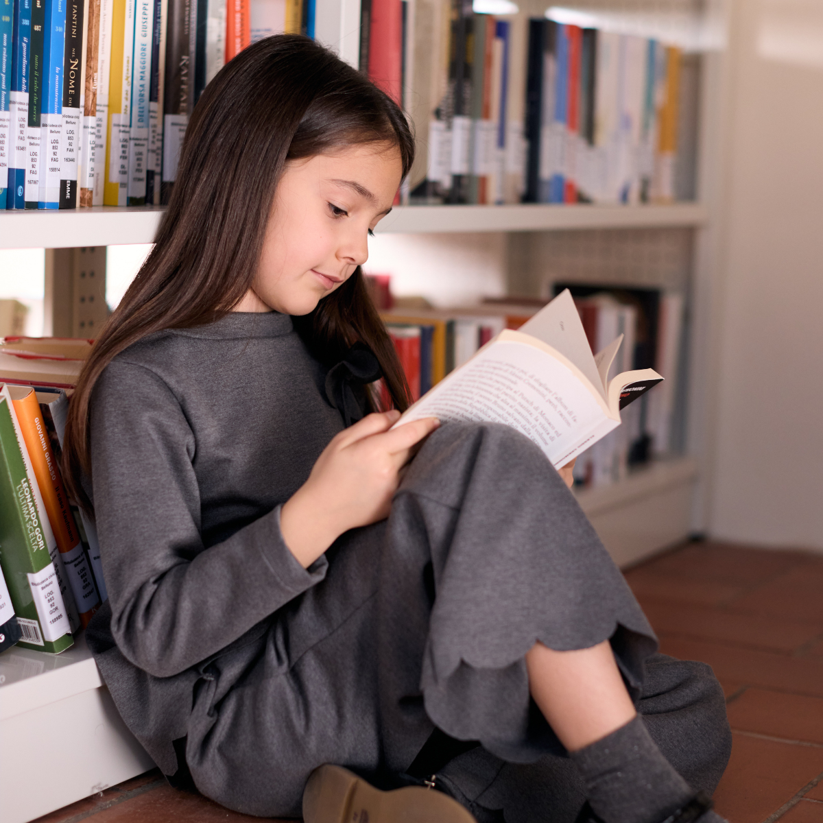 MALVI & CO. Completo 2 pezzi Tuta Grigio Scuro Autunno-Inverno