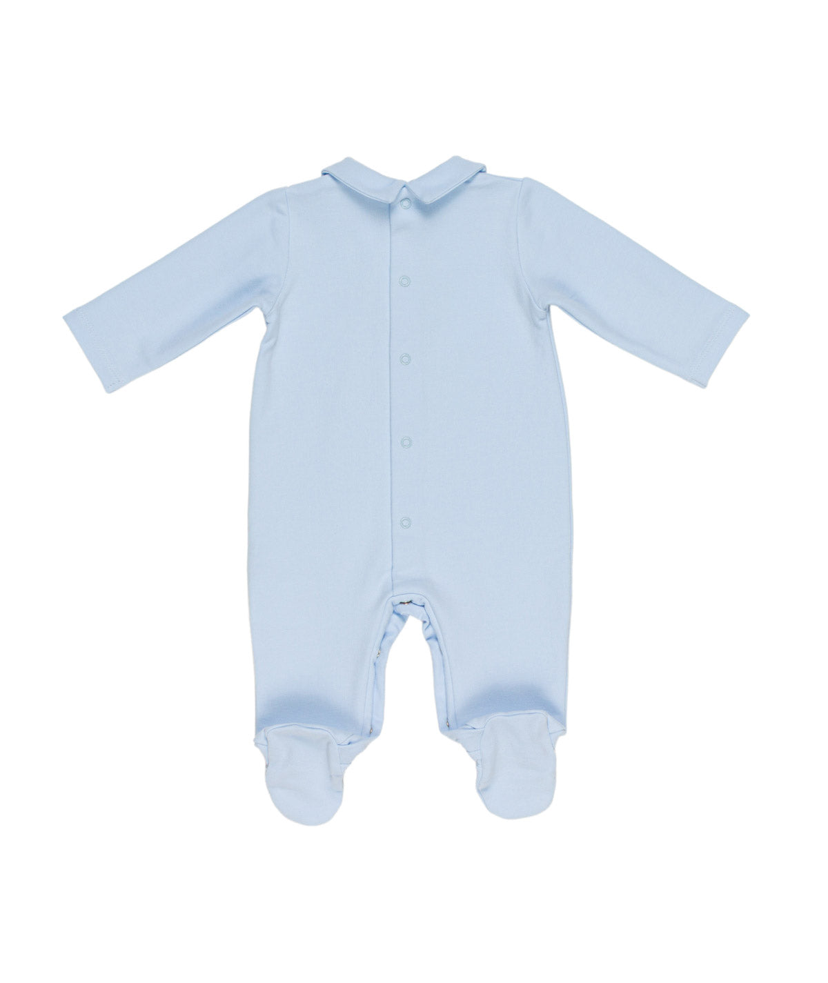 LE BEBE' ENFANT Tutina Neonato Celeste-Beige Autunno-Inverno