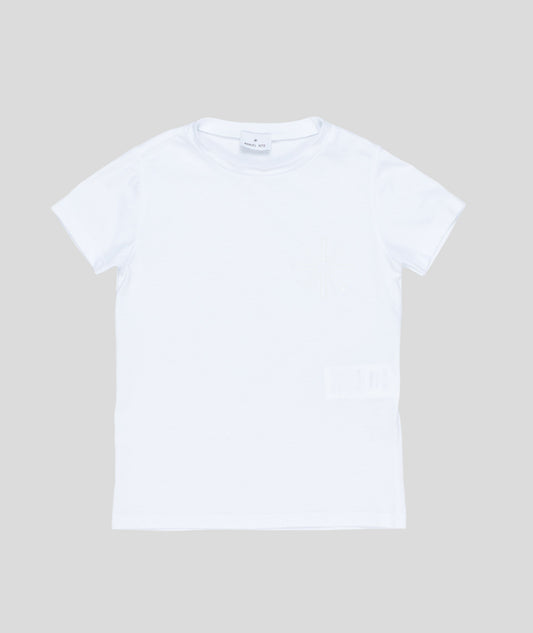 MANUEL RITZ T-shirt boy bianco