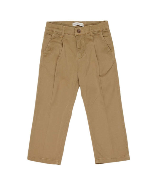 MANUEL RITZ Pantalone Chino Boy Cammello Autunno-Inverno
