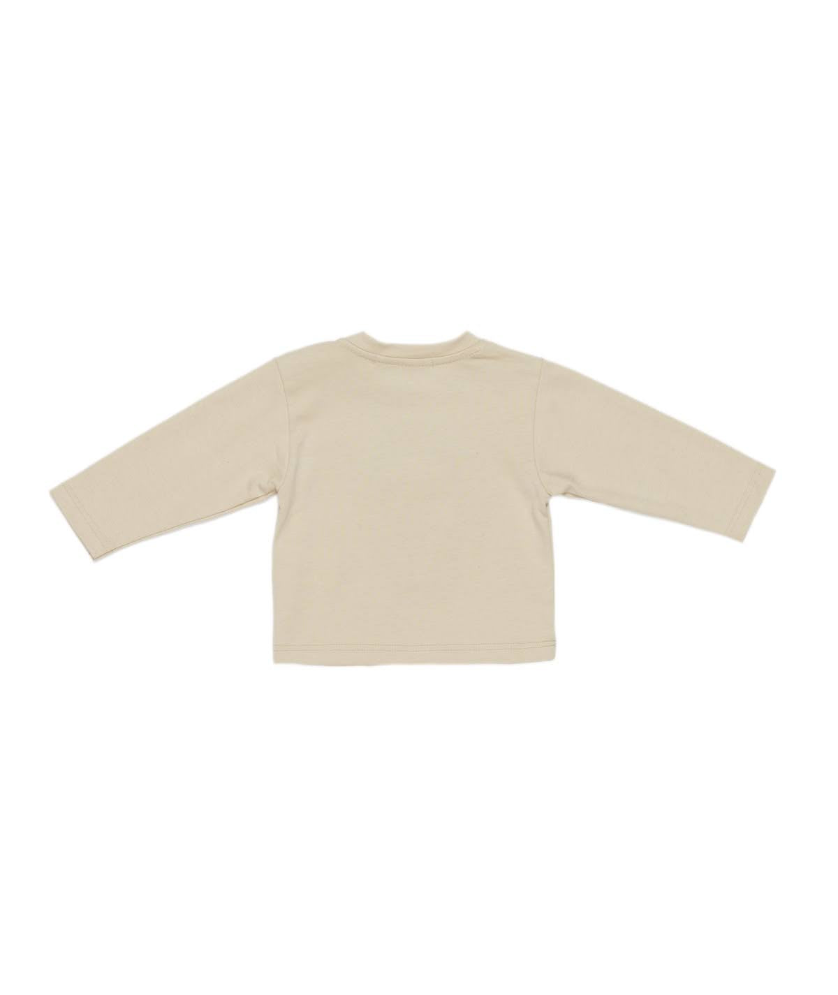 MANUEL RITZ T-Shirt Baby Crema-Amarone Autunno-Inverno