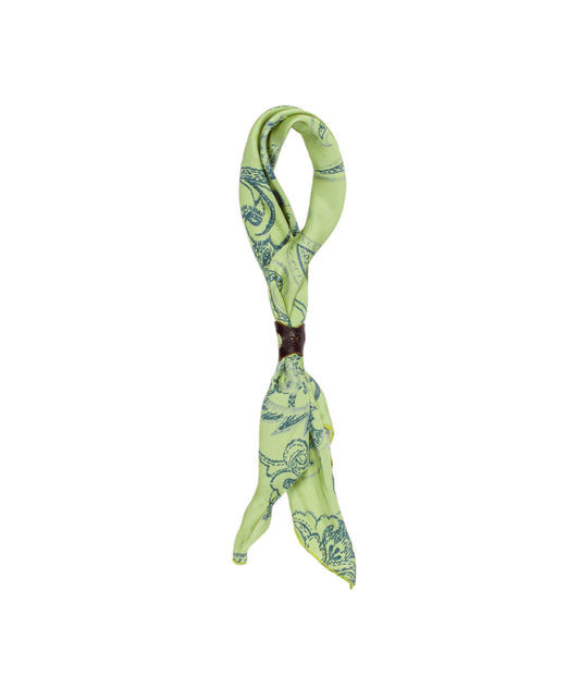 MANUEL RITZ Foulard Boy Verde Primavera-Estate