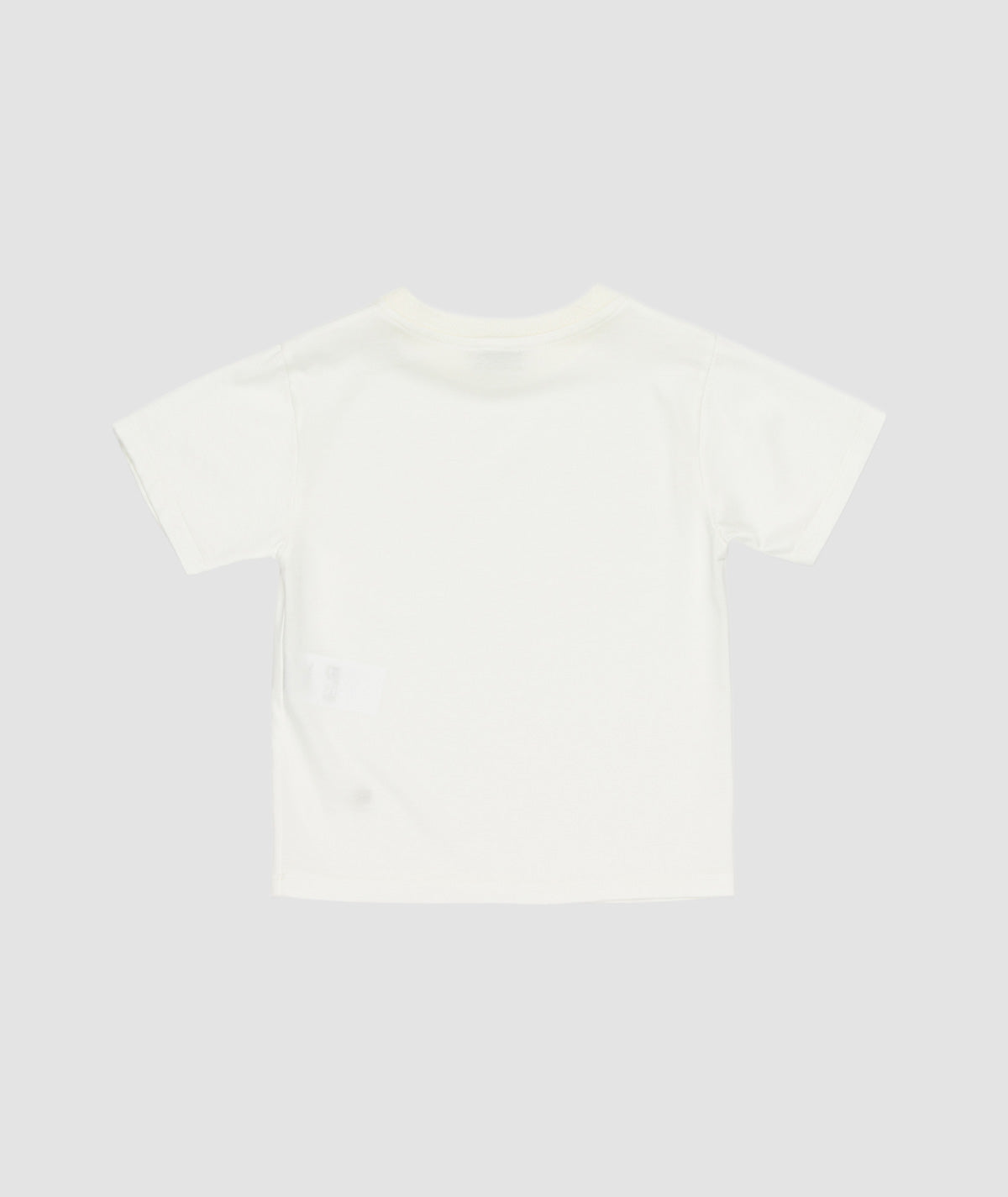 MANUEL RITZ T-Shirt Boy Girocollo Color Gesso Primavera-Estate