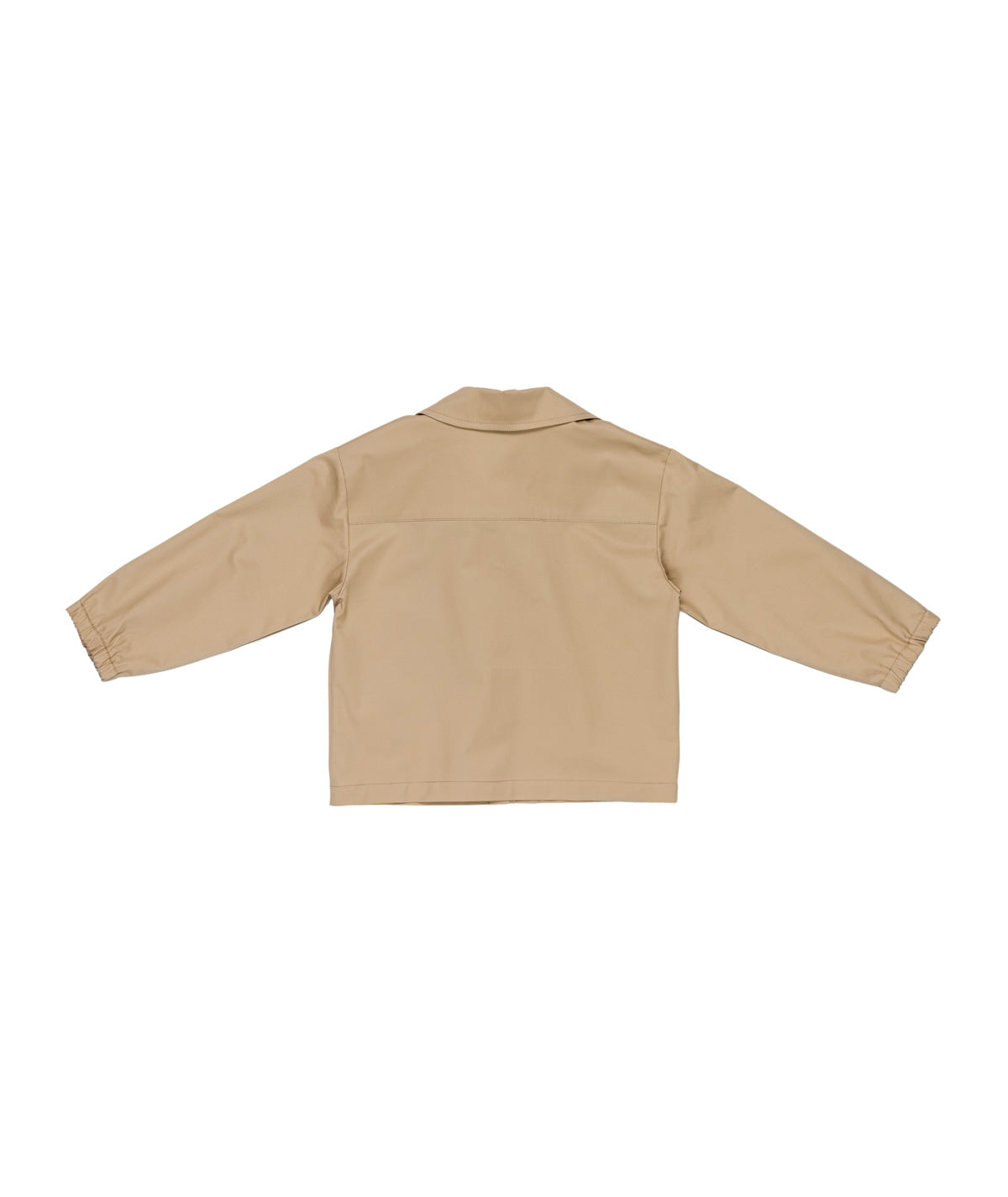 MANUEL RITZ Giubbino Boy Cotone Beige Primavera-Estate
