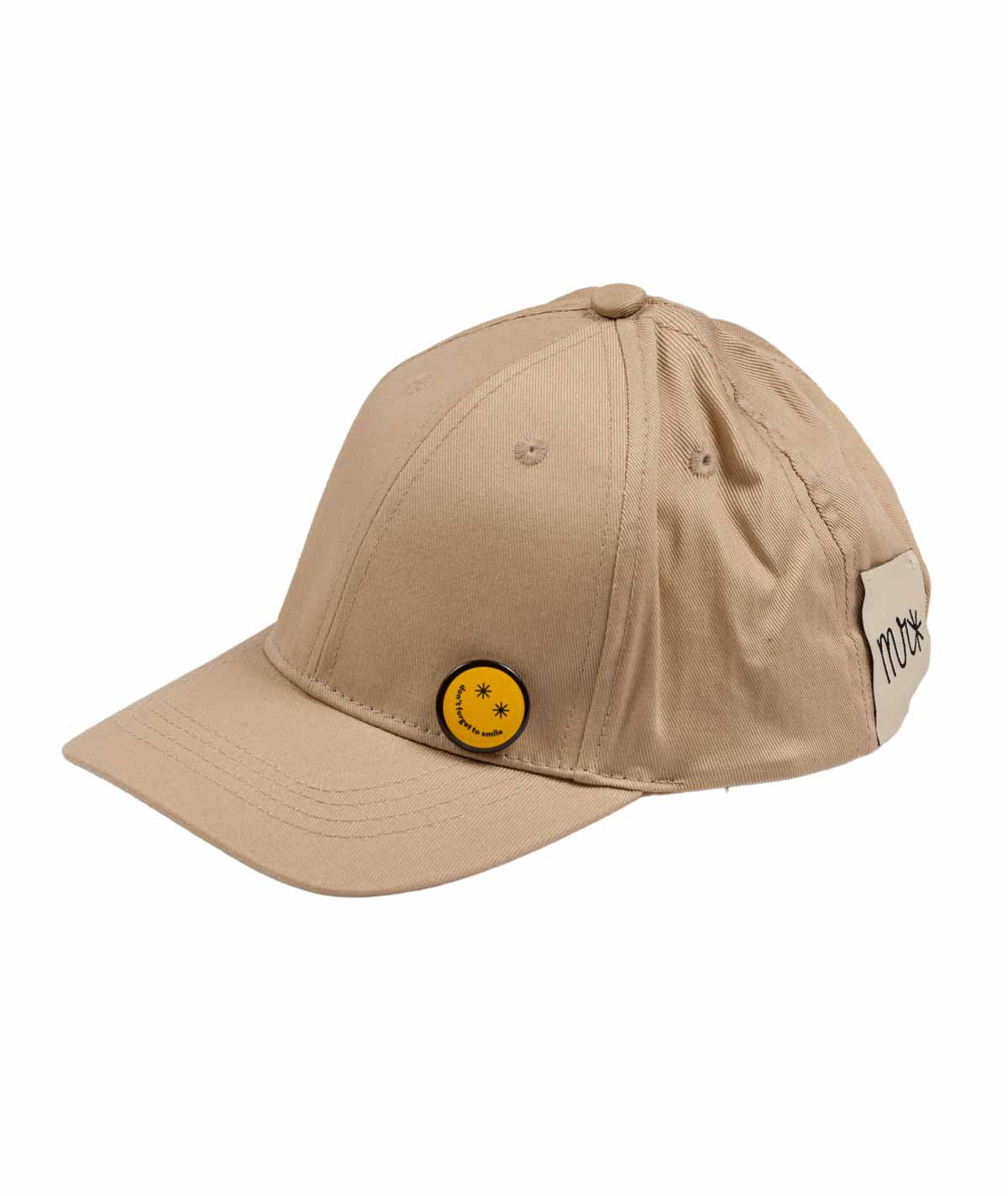 MANUEL RITZ Cappello Baseball Boy Beige Primavera-Estate