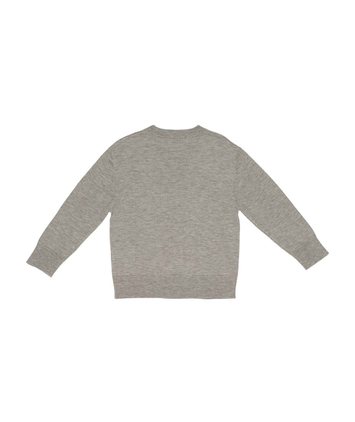MANUEL RITZ Maglia Girocollo Boy Grigio Autunno-Inverno