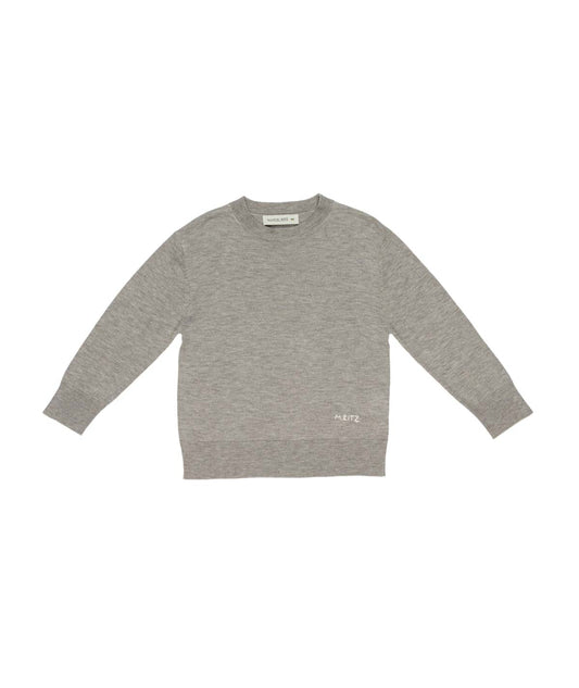 MANUEL RITZ Maglia Girocollo Boy Grigio Autunno-Inverno