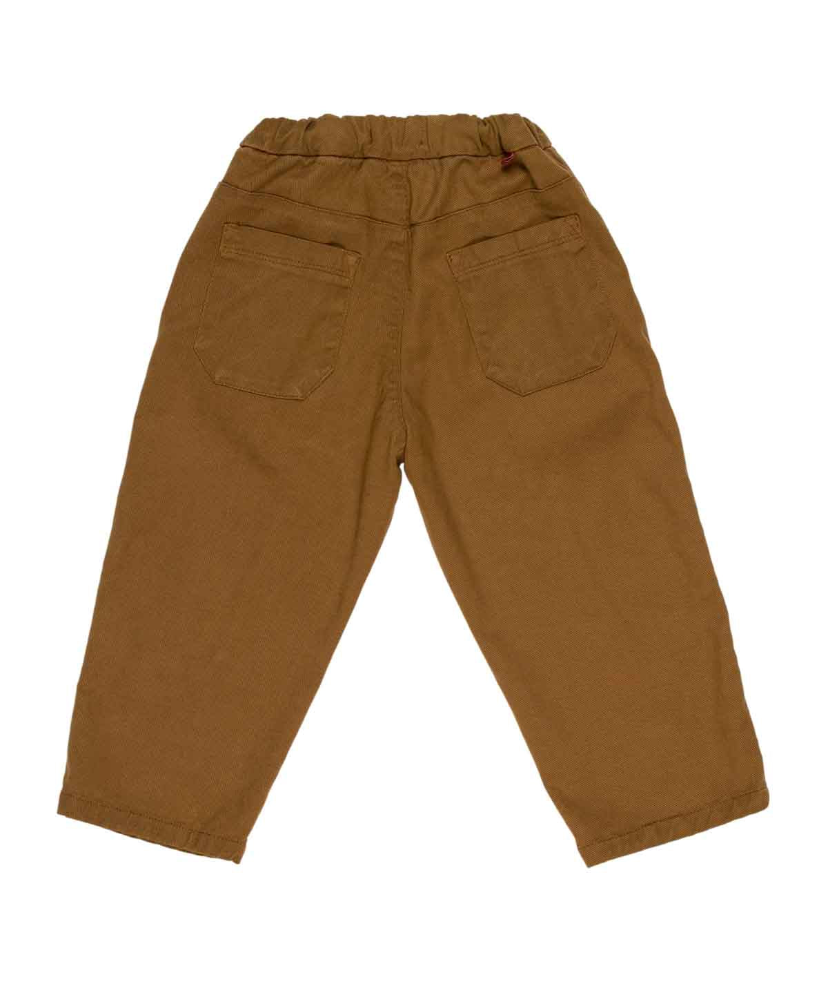 MANUEL RITZ Pantalone Boy Castagna Autunno-Inverno