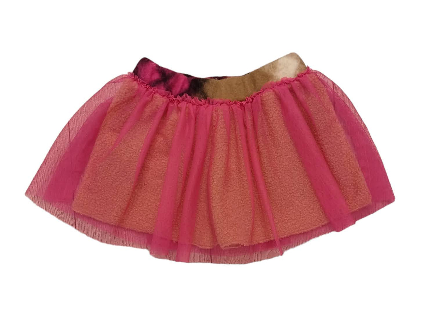 ELSY Baby Short Fuchsia Skirt with Teddy Bears