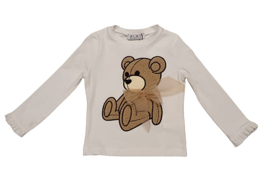ELSY Girl T-shirt with teddy bear