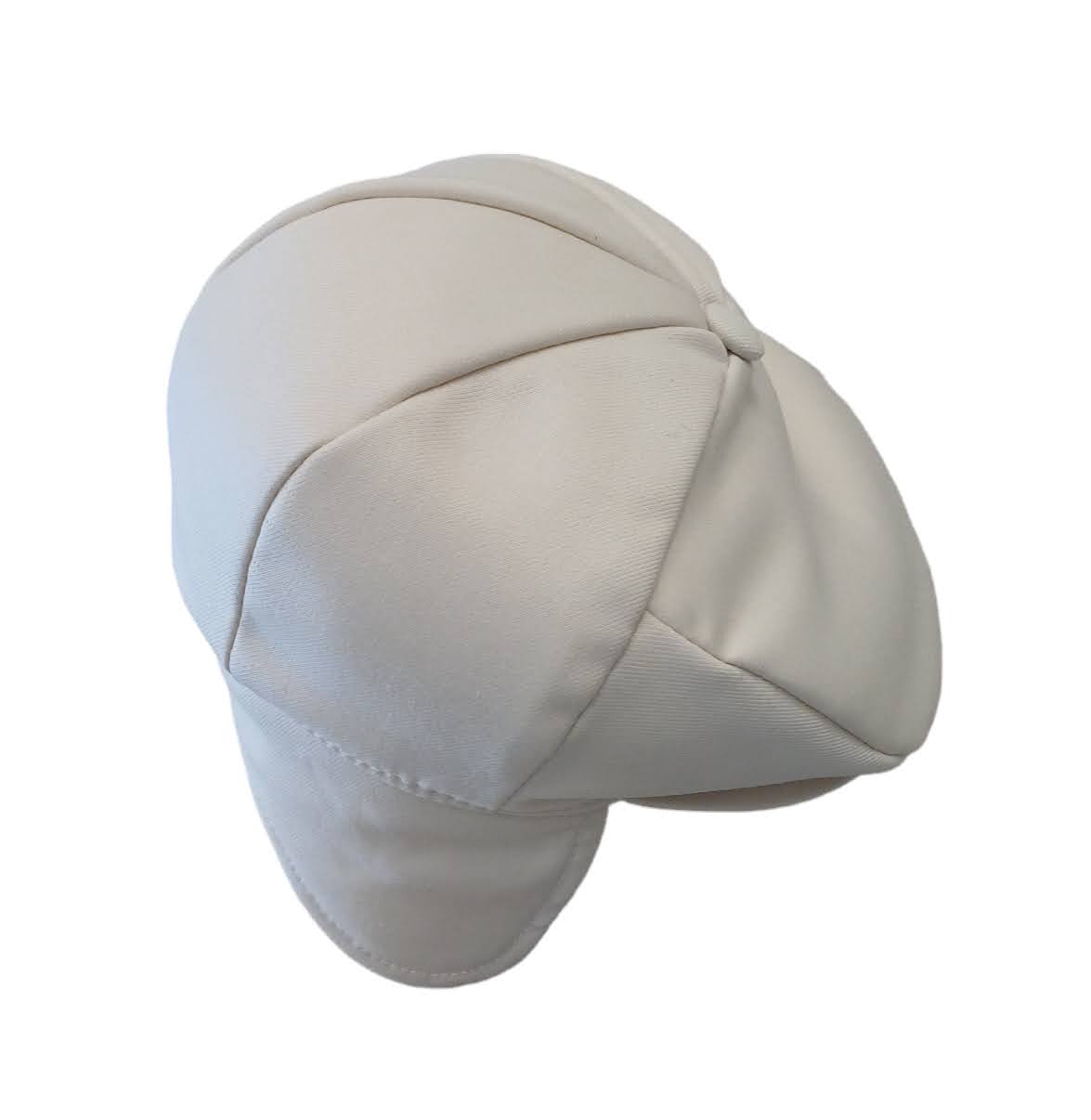 COLORICHIARI Light beige cap with earflaps