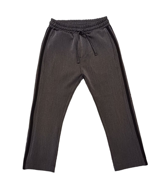 MANUEL RITZ Anthracite gray black trousers