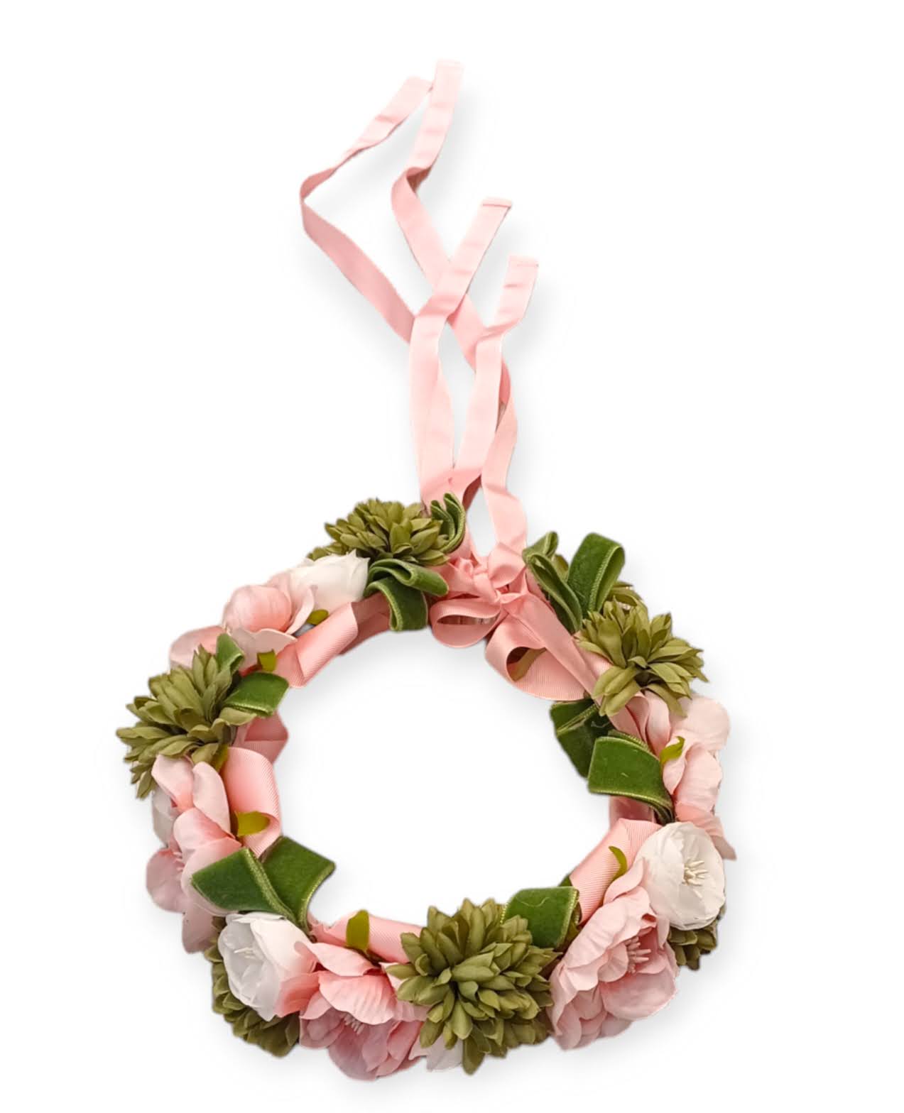 COLORICHIARI Crown with pink flowers