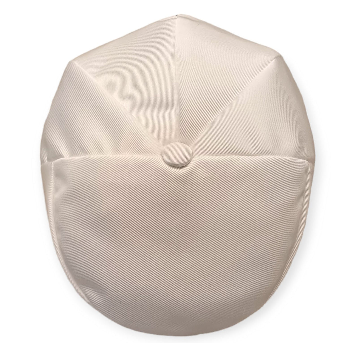 COLORICHIARI Flat cap in white fabric