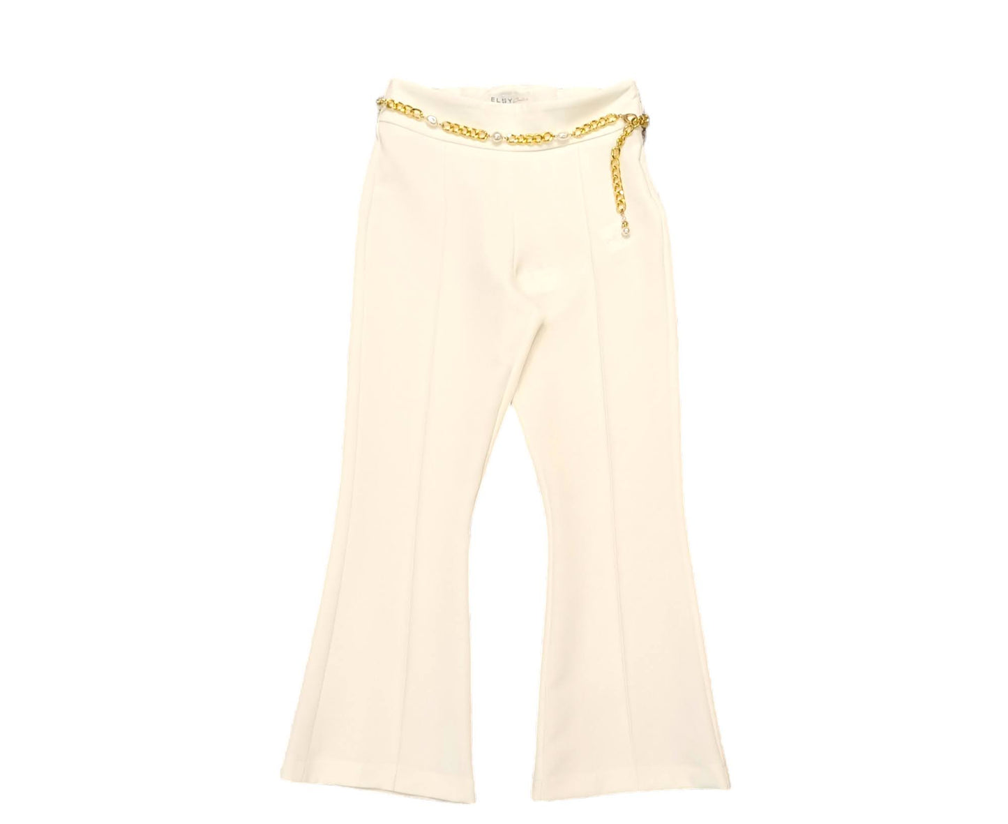 ELSY Couture Cream-Gold Jacket+Pants Suit