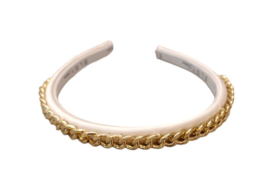 ELSY Couture Cream-Gold Chain Headband