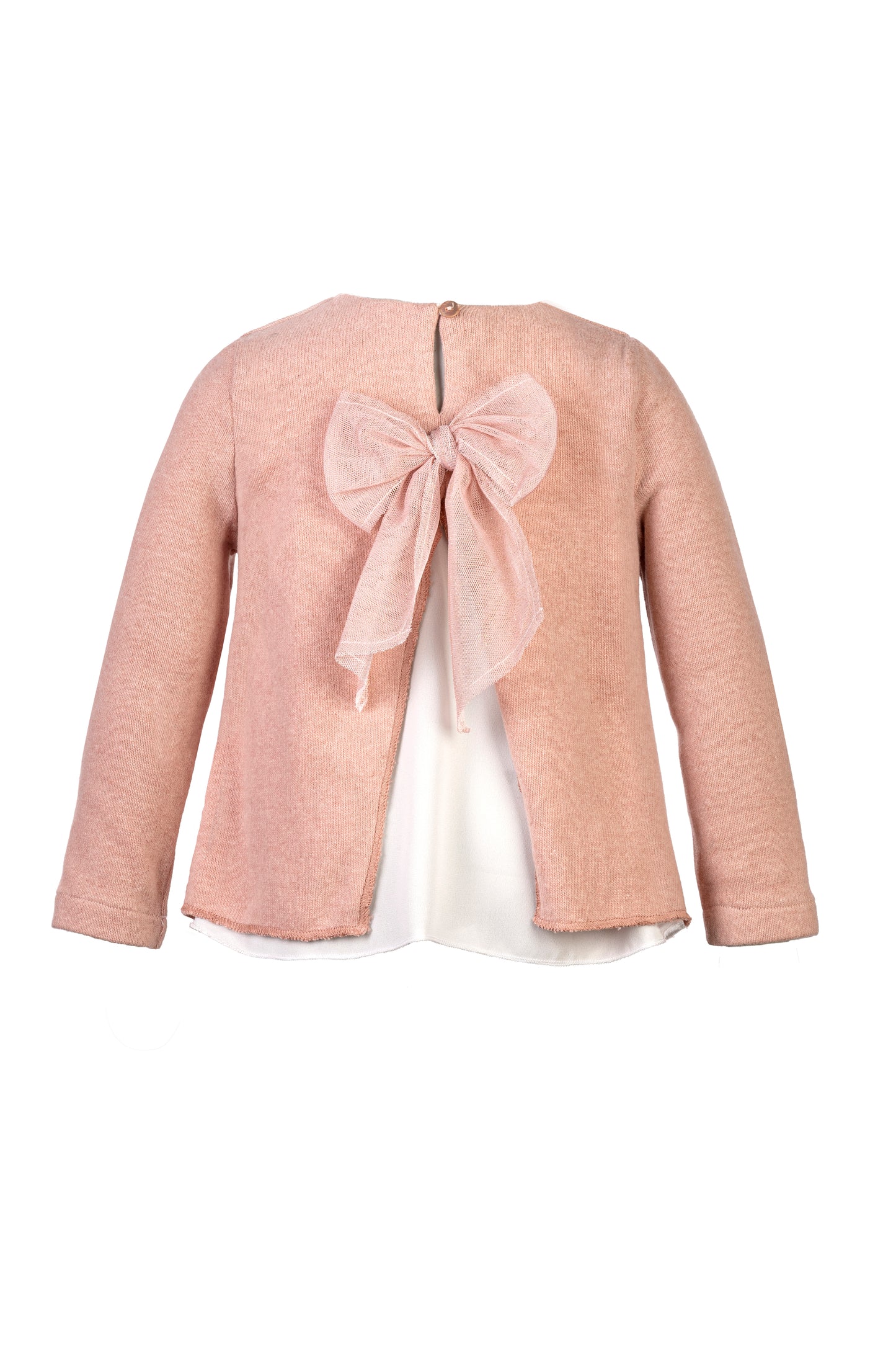 ELSY Bambina Completo 2 pezzi Maglia+Pantalone Rosa Antico Autunno-Inverno