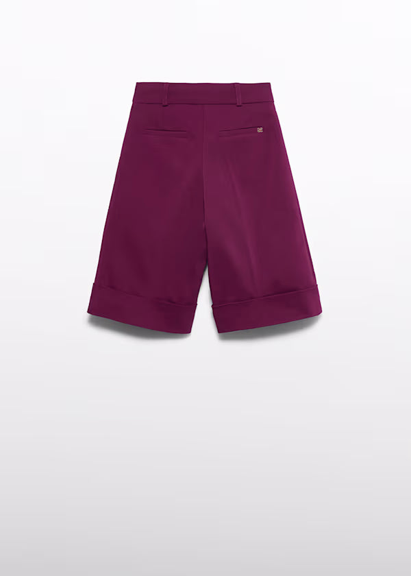 ABEL & LULA Bermuda Midì Prugna Autunno-Inverno