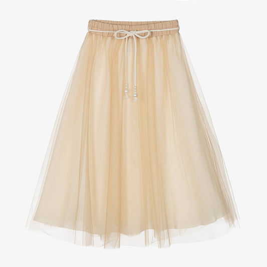 ELSY Girl Biscuit Tulle Skirt with Strap