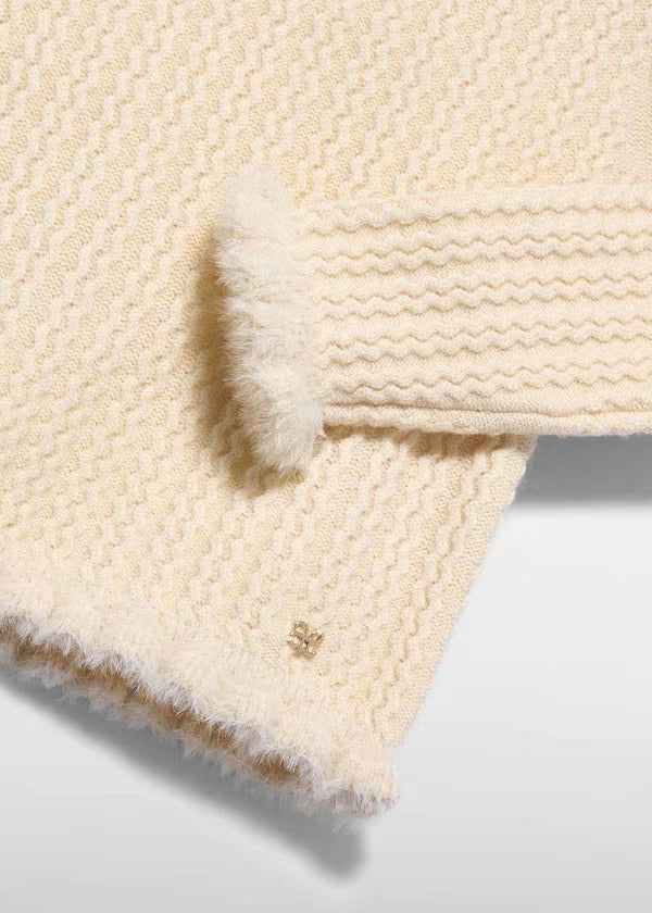 ABEL & LULA Maglia Girl Tricot Avorio Autunno-Inverno