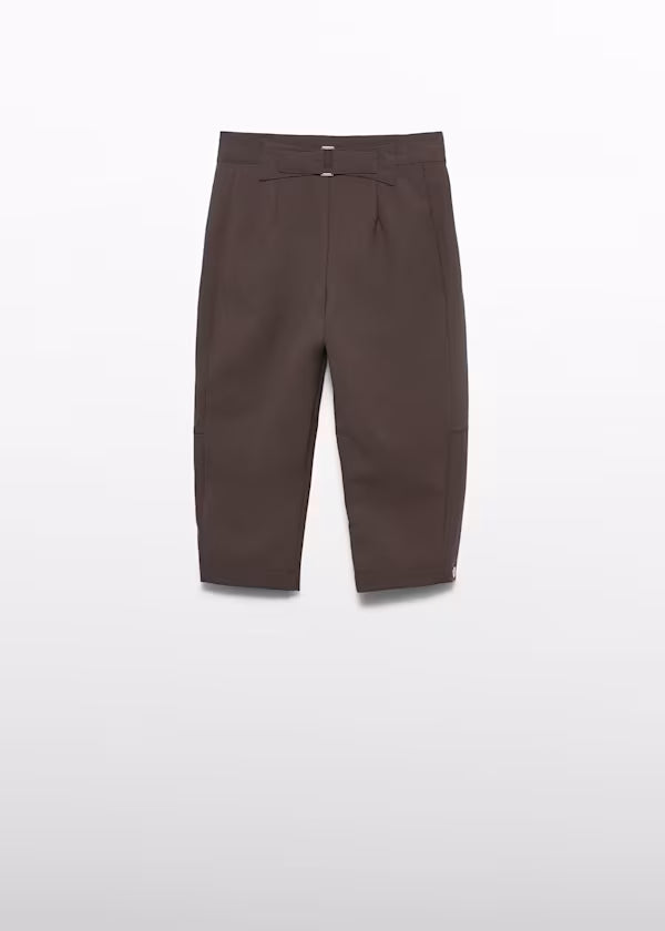 ABEL & LULA Pantalone Twill Tortora Autunno-Inverno
