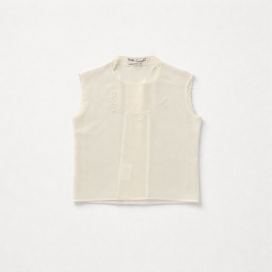 PICCOLA GIUGGIOLA Camicia della Fortuna Seta Avorio Primavera-Estate