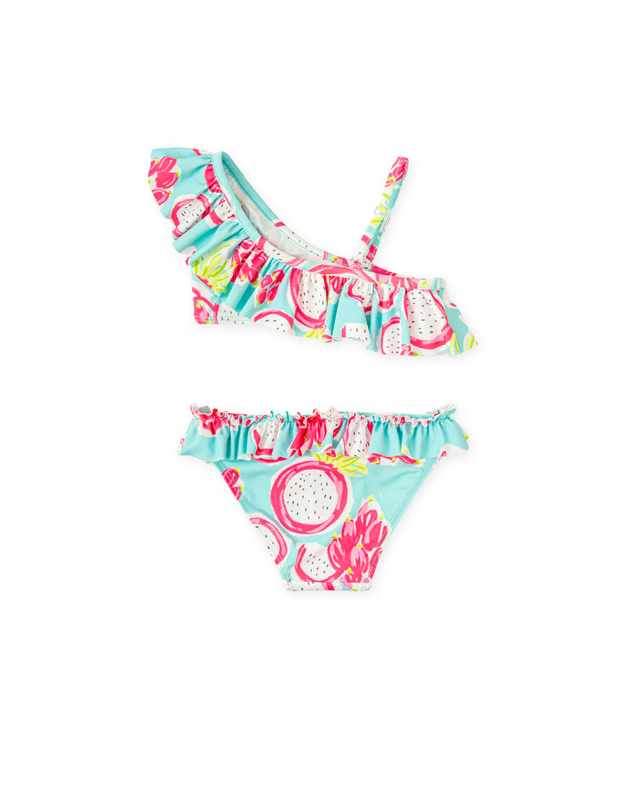 TUTTO PICCOLO Costume Bikini Fantasia Pitaya Acqua Marina-Fucsia Primavera-Estate