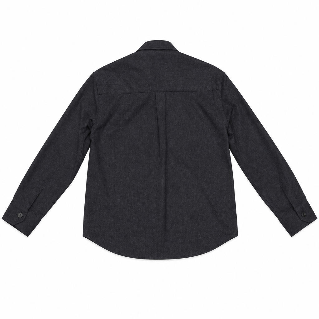 MANUELL & FRANK Completo 2 Pezzi Camicia Giacca + Pantalaccio Blu Autunno-Inverno