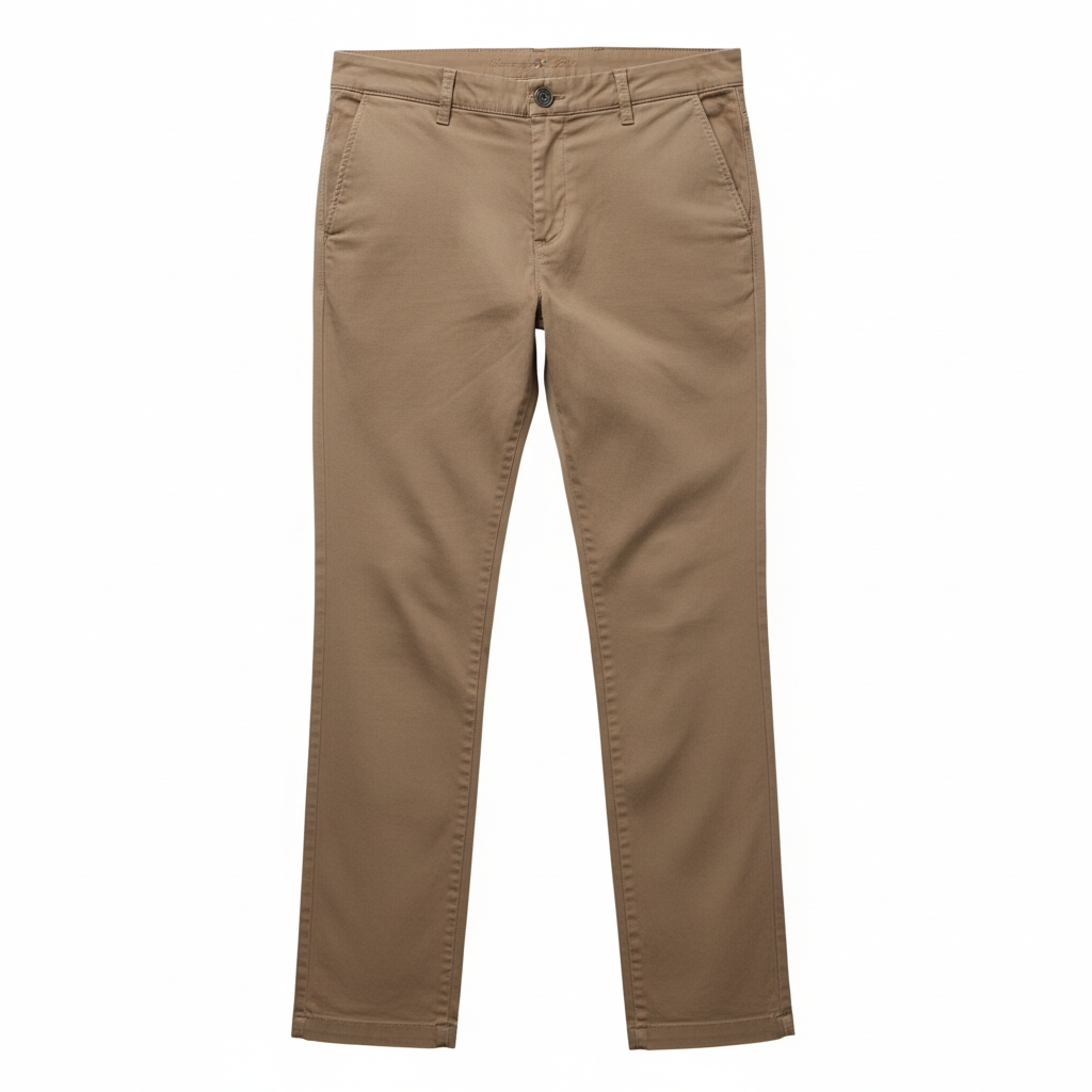 MANUEL RITZ Pantalone Chino Tabacco Primavera-Estate