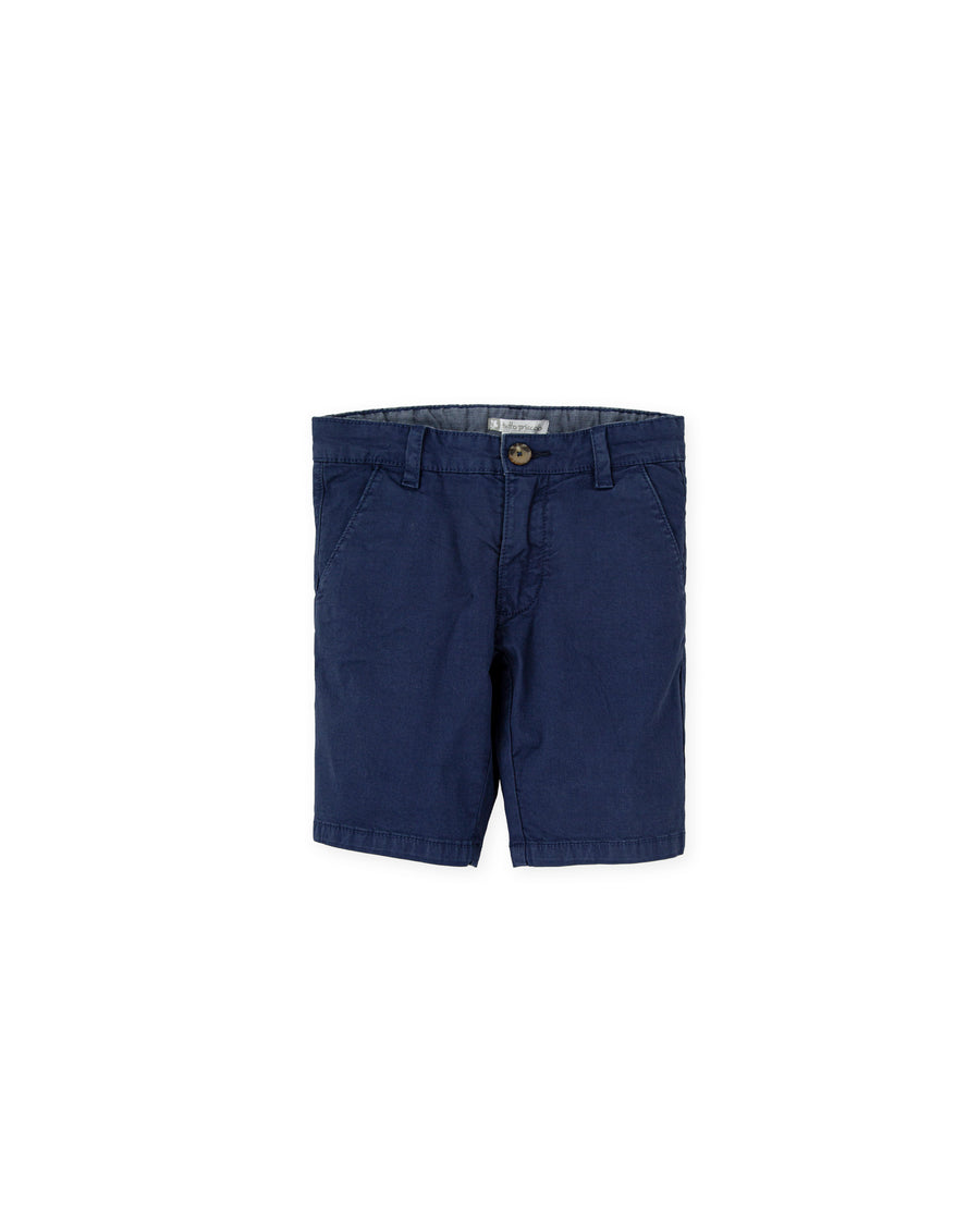 TUTTO PICCOLO Bermuda Cotone Blu Marino Primavera-Estate