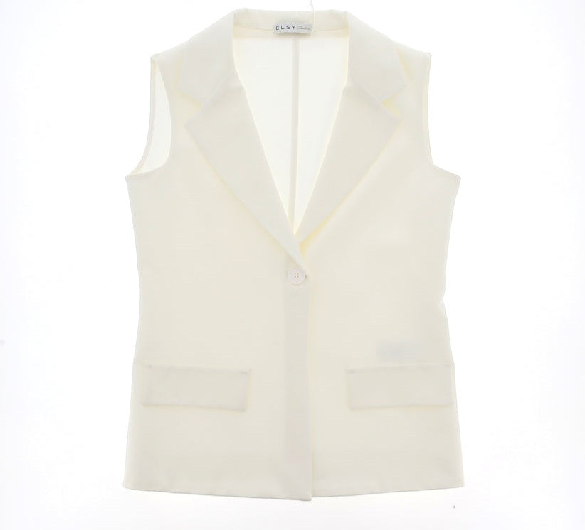 ELSY Couture Long Yogurt Vest