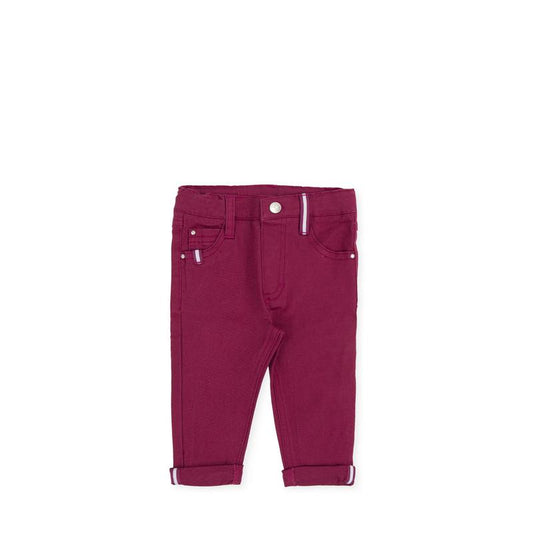 ALL SMALL Carmine red trousers