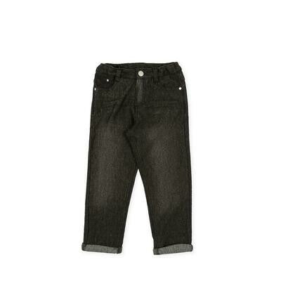 ALL SMALL Anthracite gray boy trousers