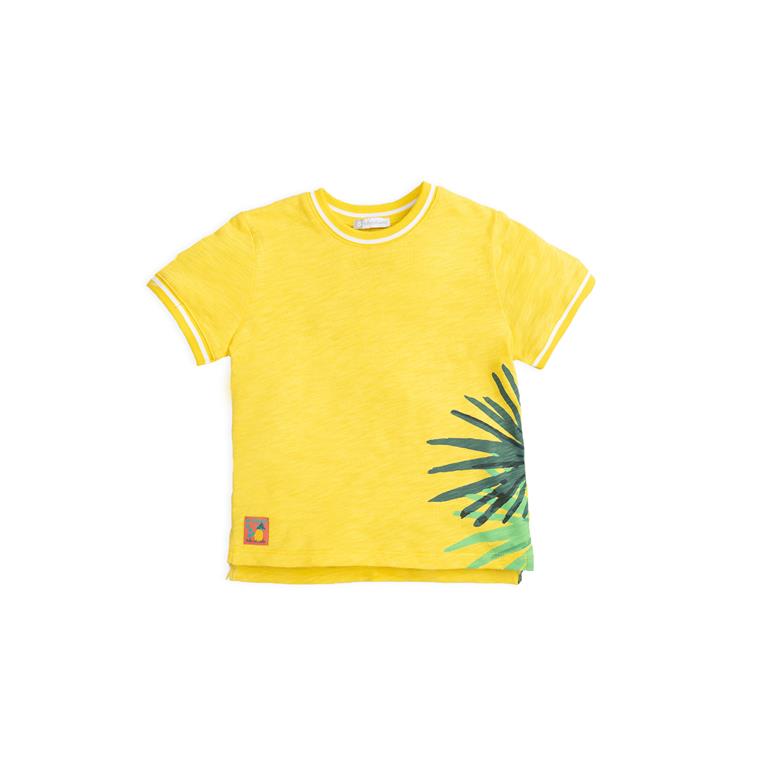EVERYTHING SMALL Yellow Cotton T-shirt