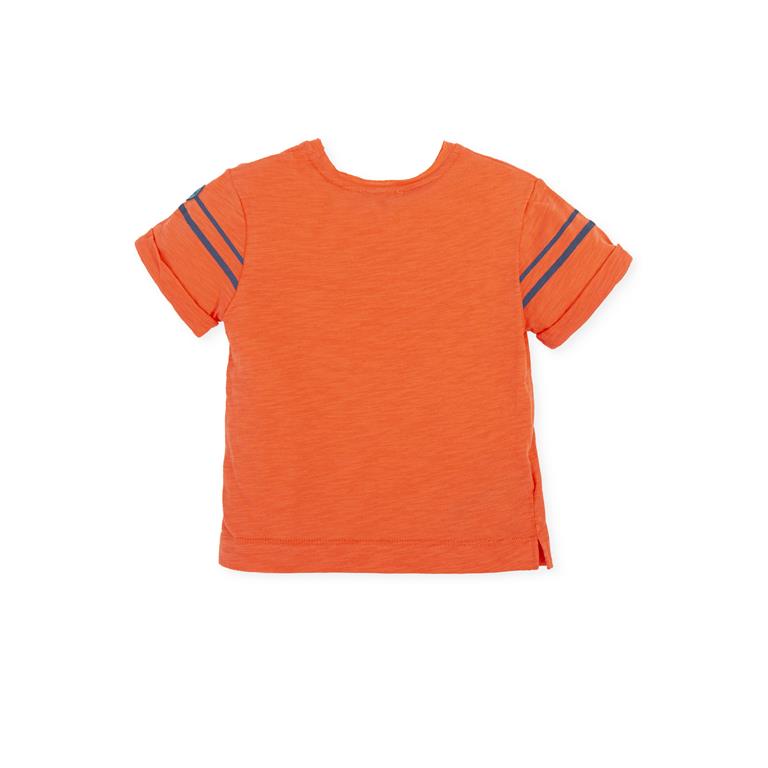 ALL SMALL Coral Cotton T-shirt