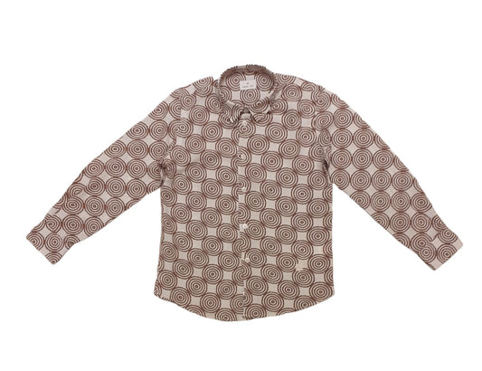 Earth Color Patterned Shirt