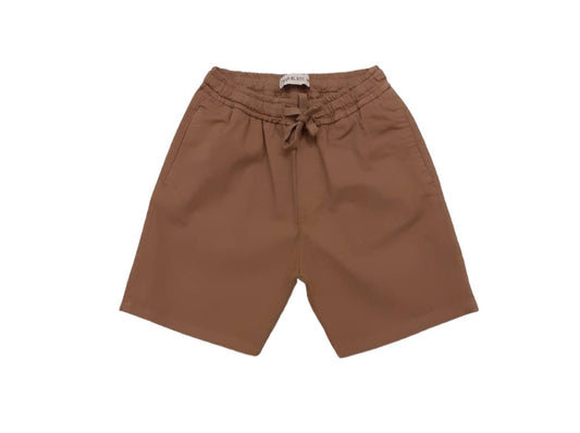 MANUEL RITZ Mud Cotton Bermuda Shorts