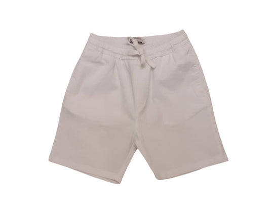MANUEL RITZ White Cotton Bermuda Shorts