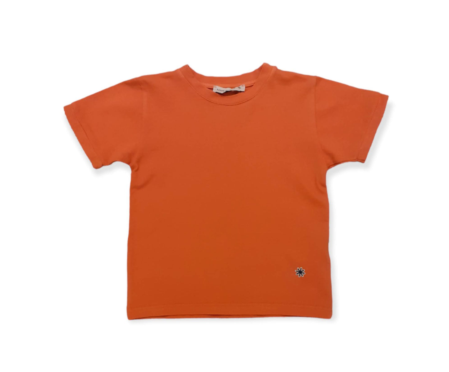MANUEL RITZ Orange Cotton Piquet T-shirt