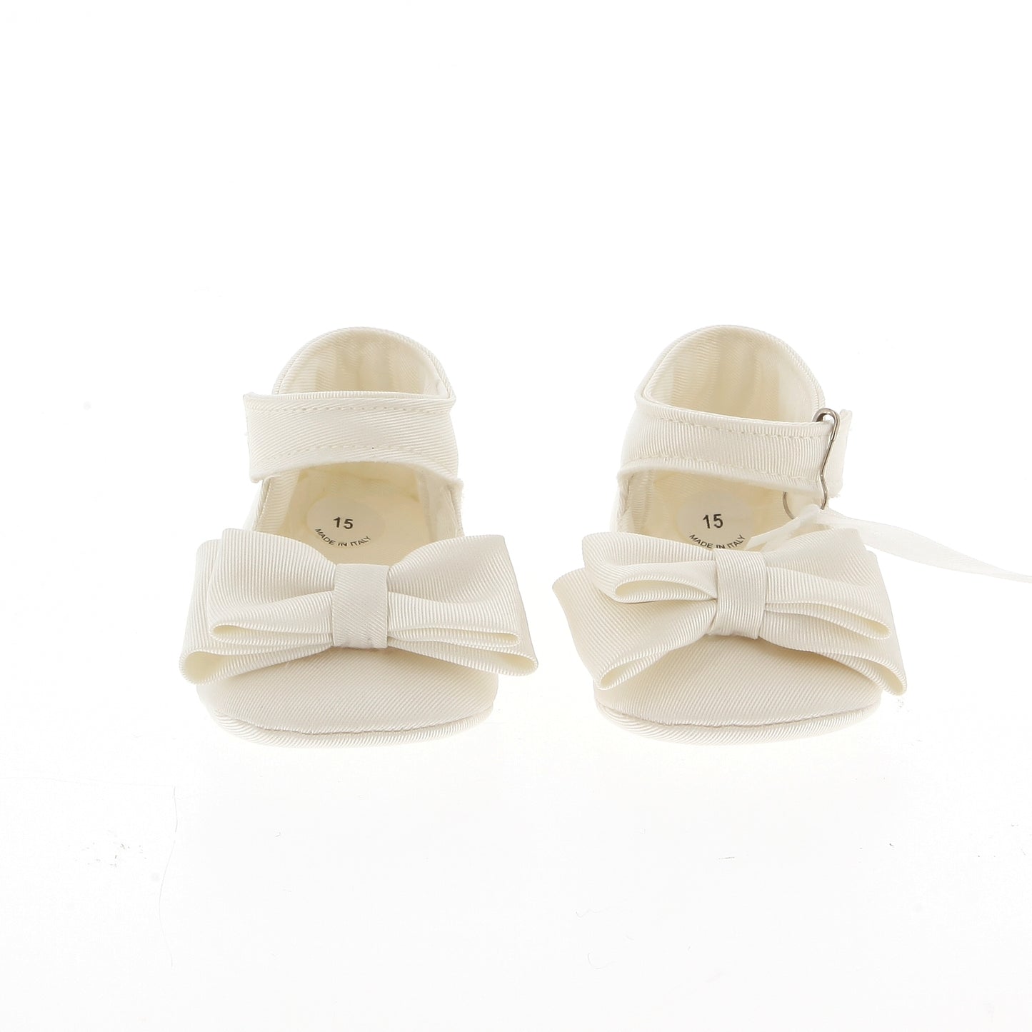 COLORICHIARI Shoe with milk white bow 4S